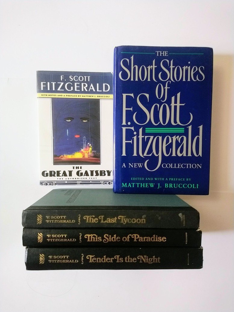 F. Scott Fitzgerald books!
