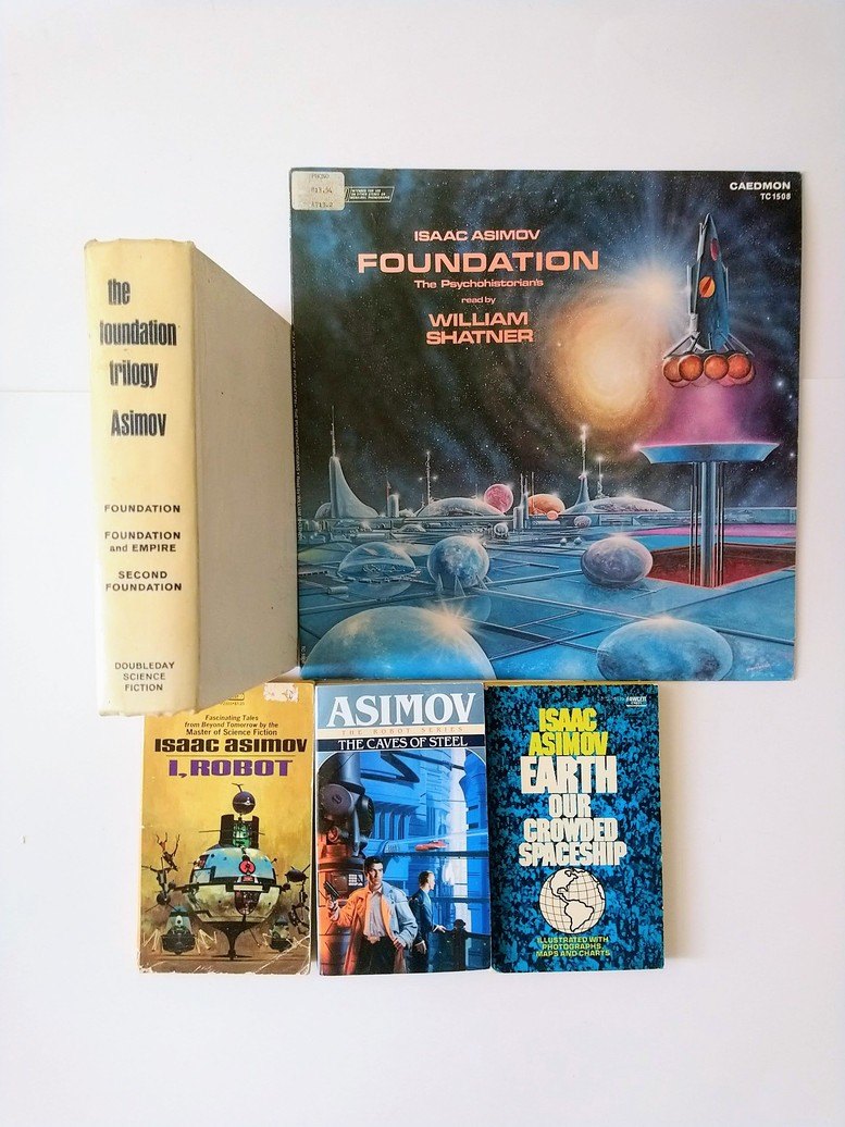 Isaac Asimov Books! (and a Fun LP)