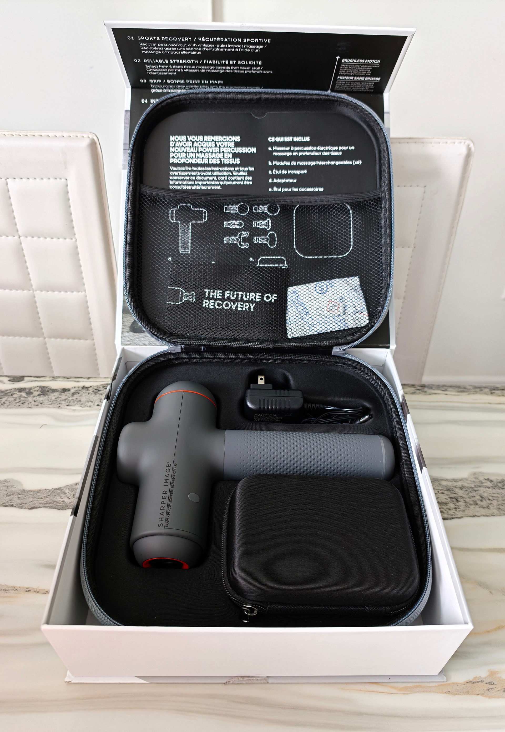 Sharper Image Power Percussion Deep Tissue Massager (Like New) - photo 3