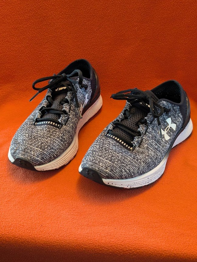Women's size 7 grey laced shoes with rubber soles - photo 2