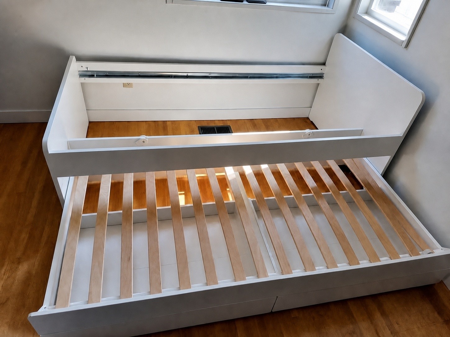 IKEA SLÄKT Twin Bed + Pull-Out/Storage - 1 Year Old