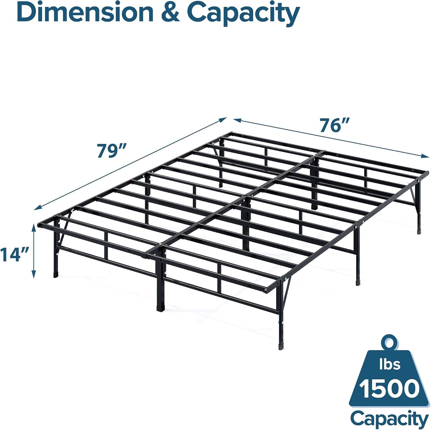 Zinus 14 Inch King Bed Frame - photo 3