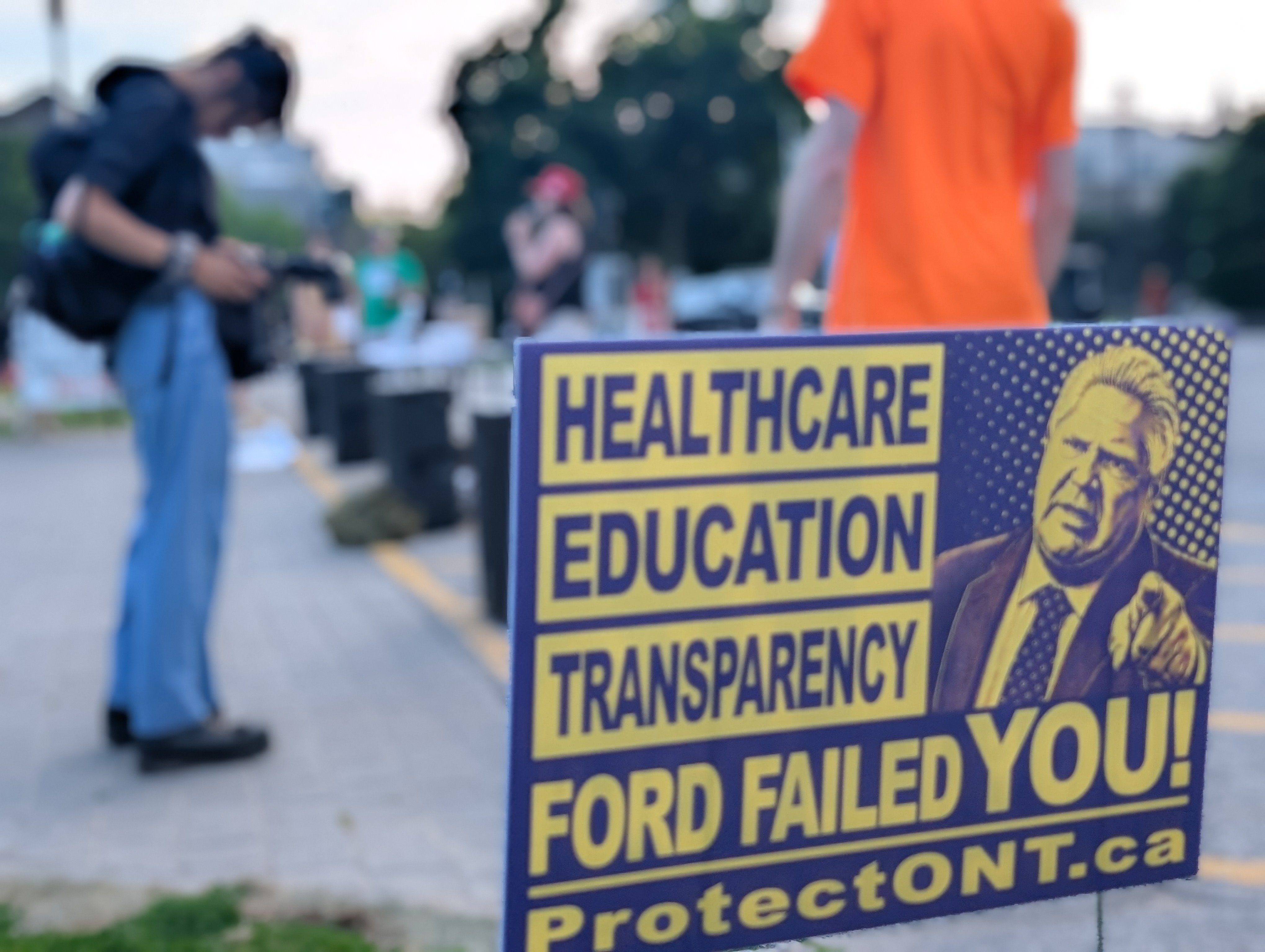 "Doug Ford Failed You" lawn sign - photo 4