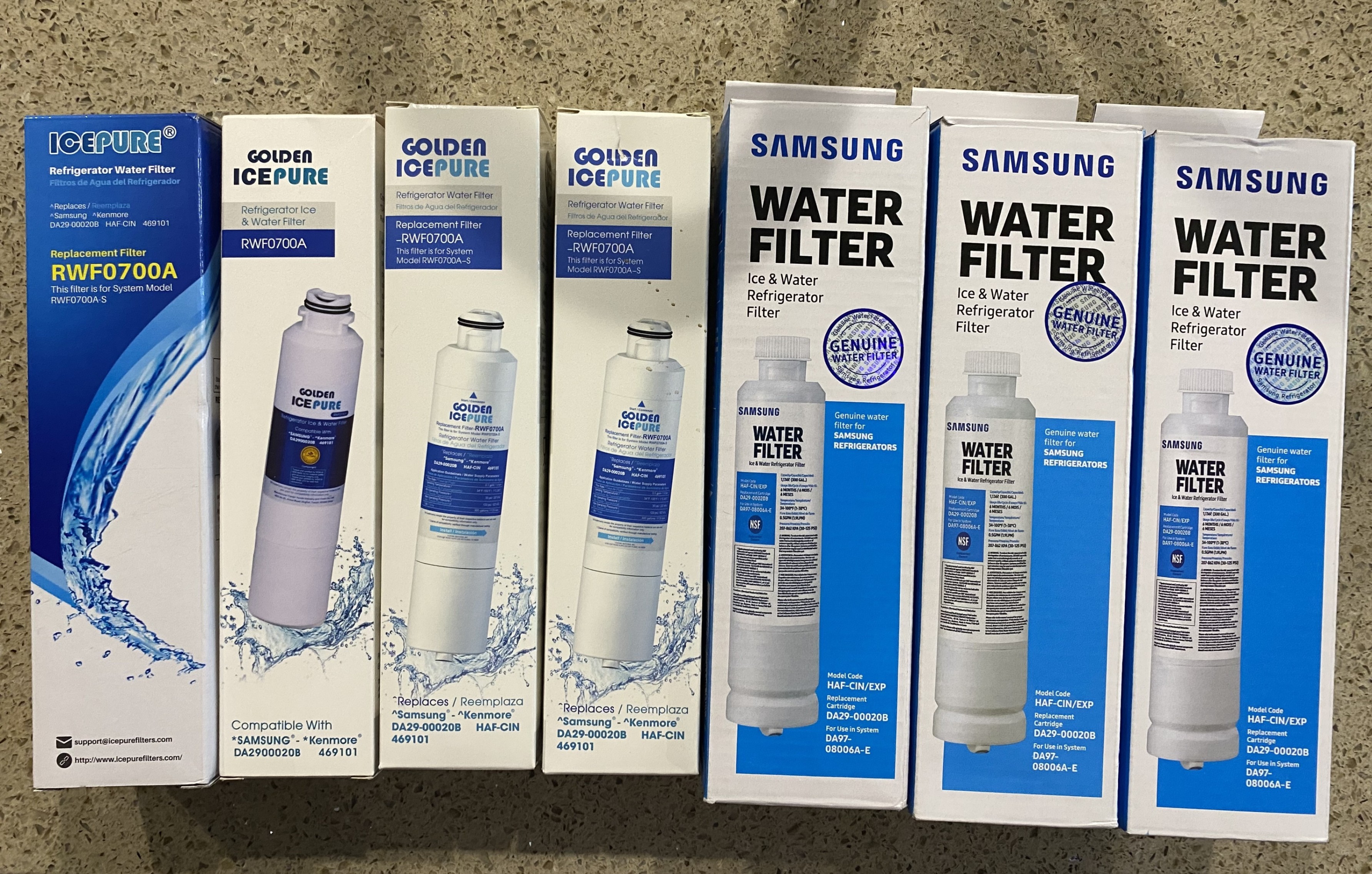 Samsung Water Filters ($20) – IcePure Water Filters ($10) – New - photo 5