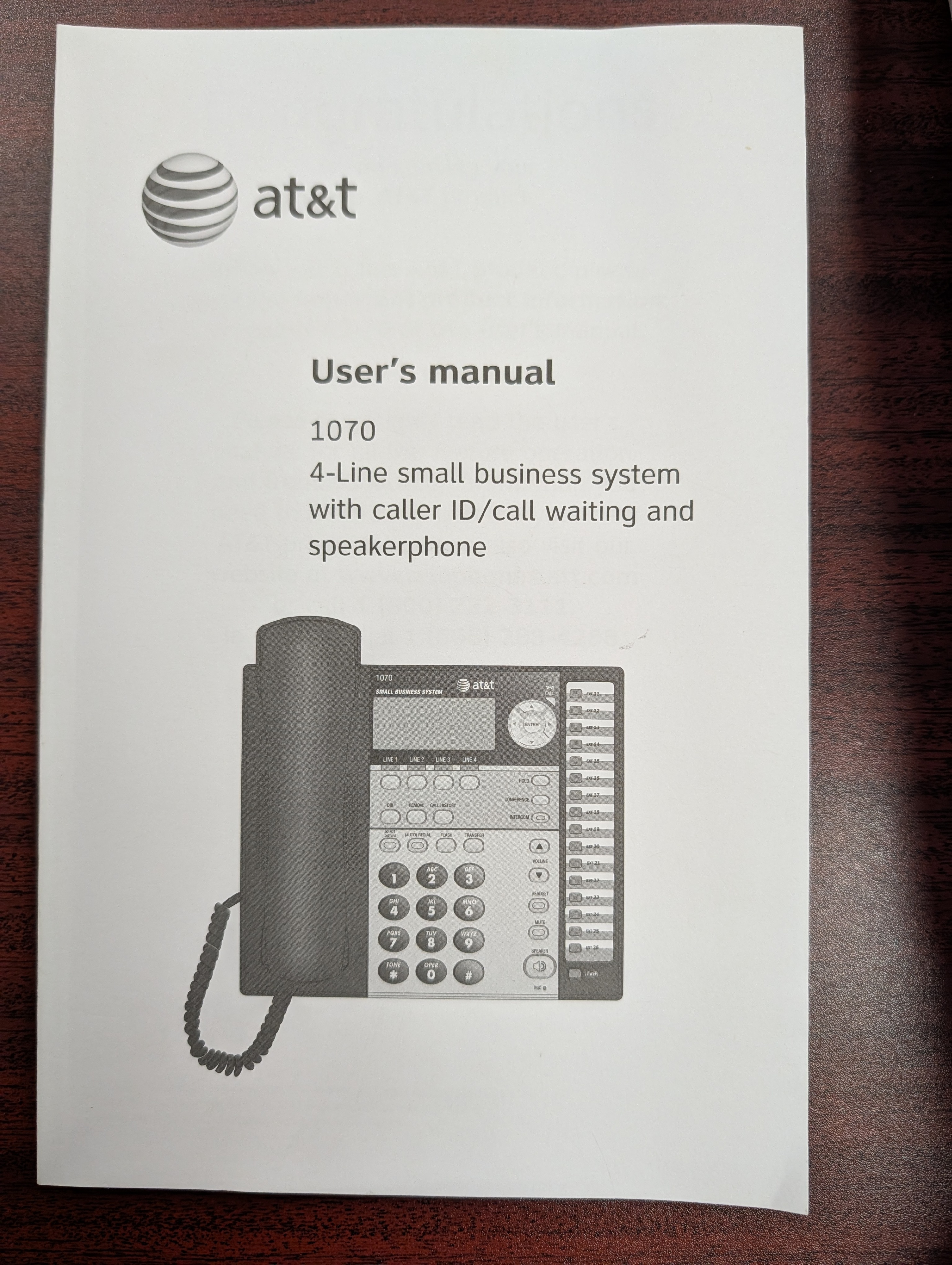 AT&T 1070 Small Business System Telephones (3 units) - photo 2