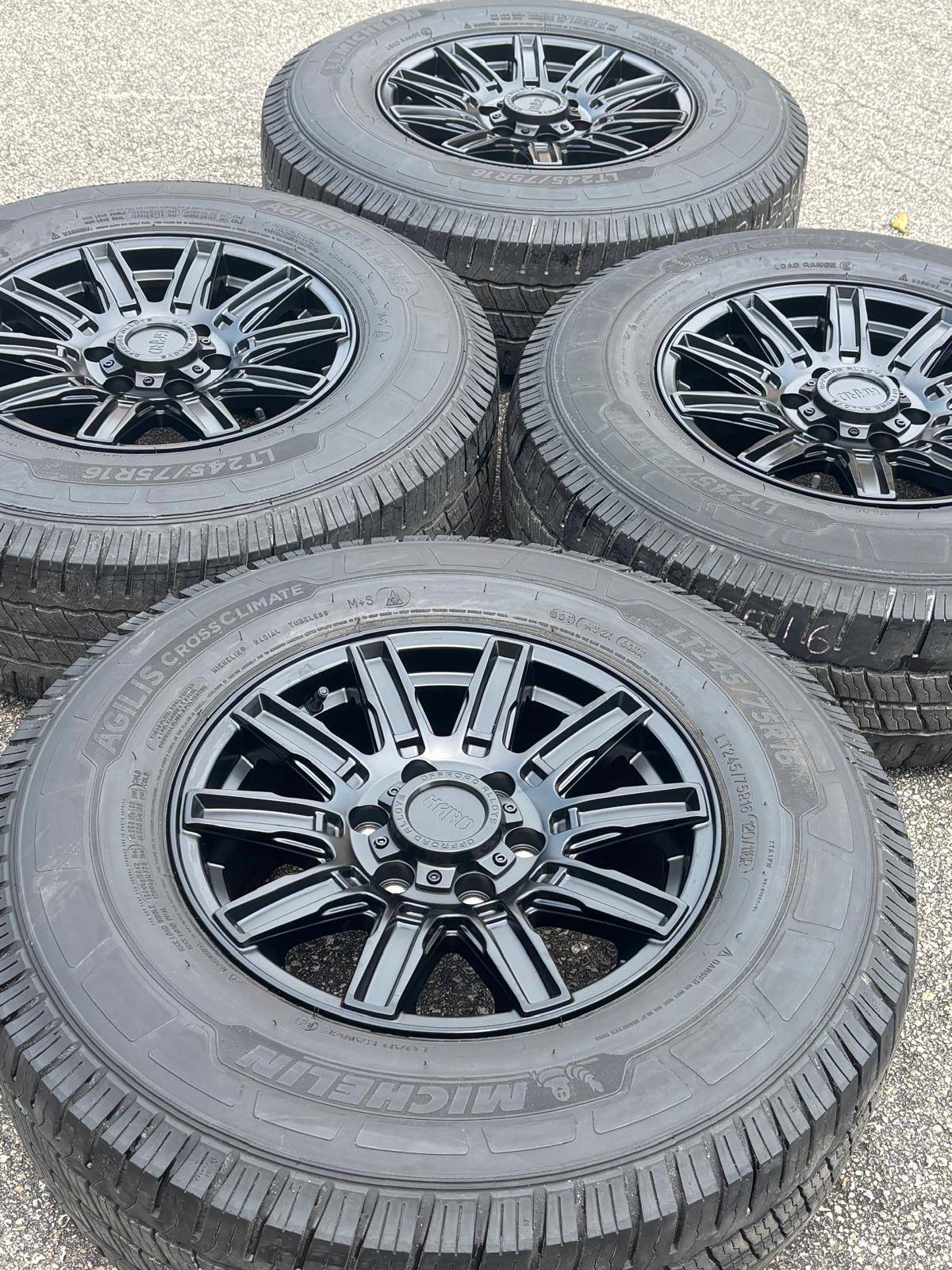 NEW 16"DAI(6x130)+used LT245/75/R16 Michelin A/W- SPRINTER