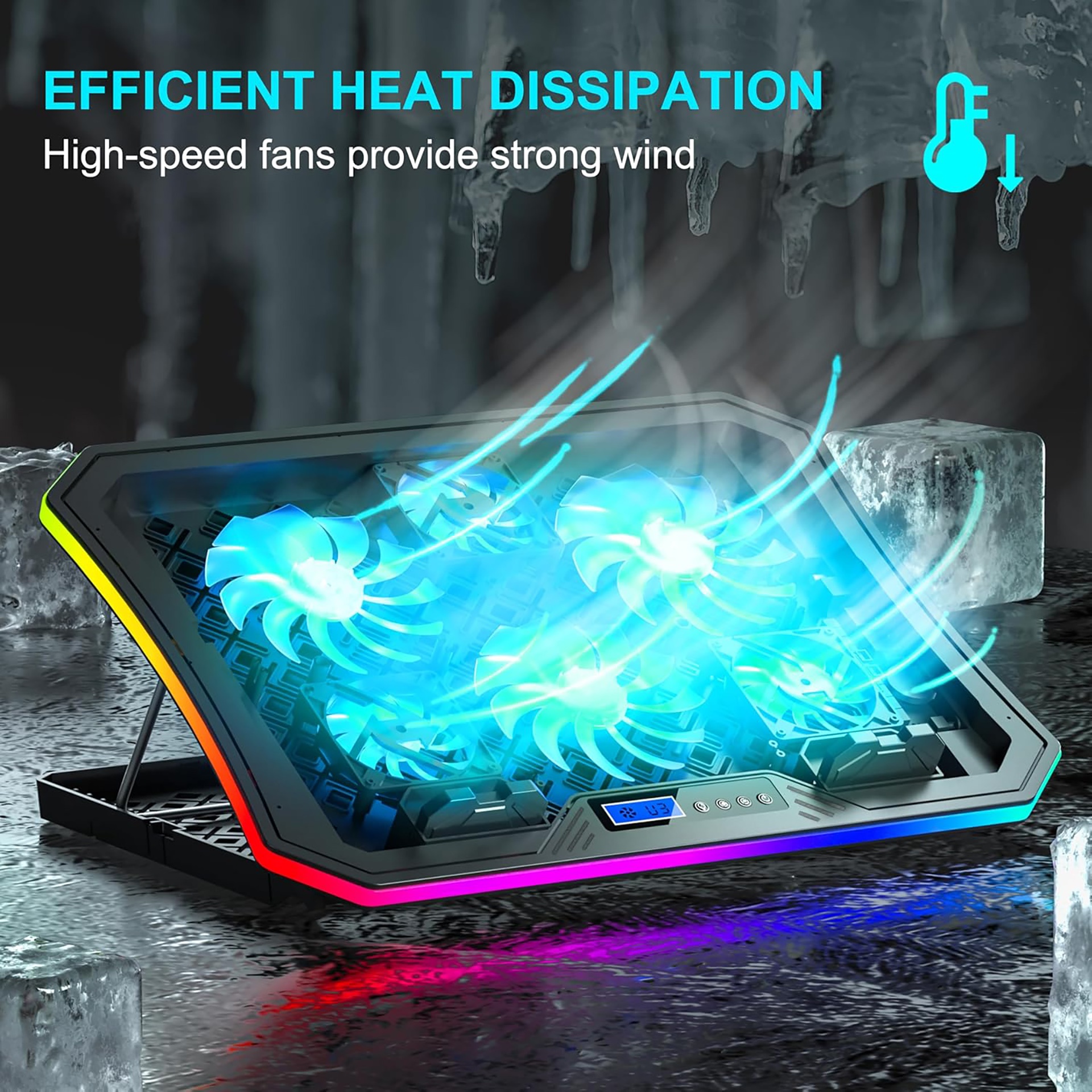 TopMate C12 Laptop Cooling Pad 💻❄️ (Like New) - photo 3