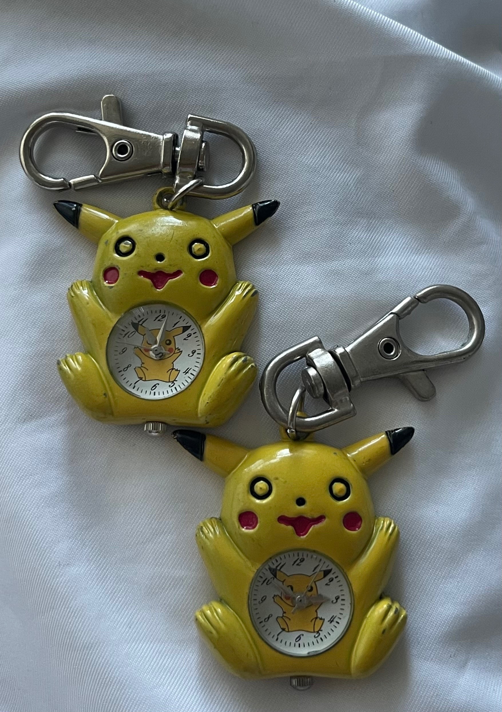 Vintage Pokemon Pikachu Clip Watches - Set of 2 (Needs Battery)