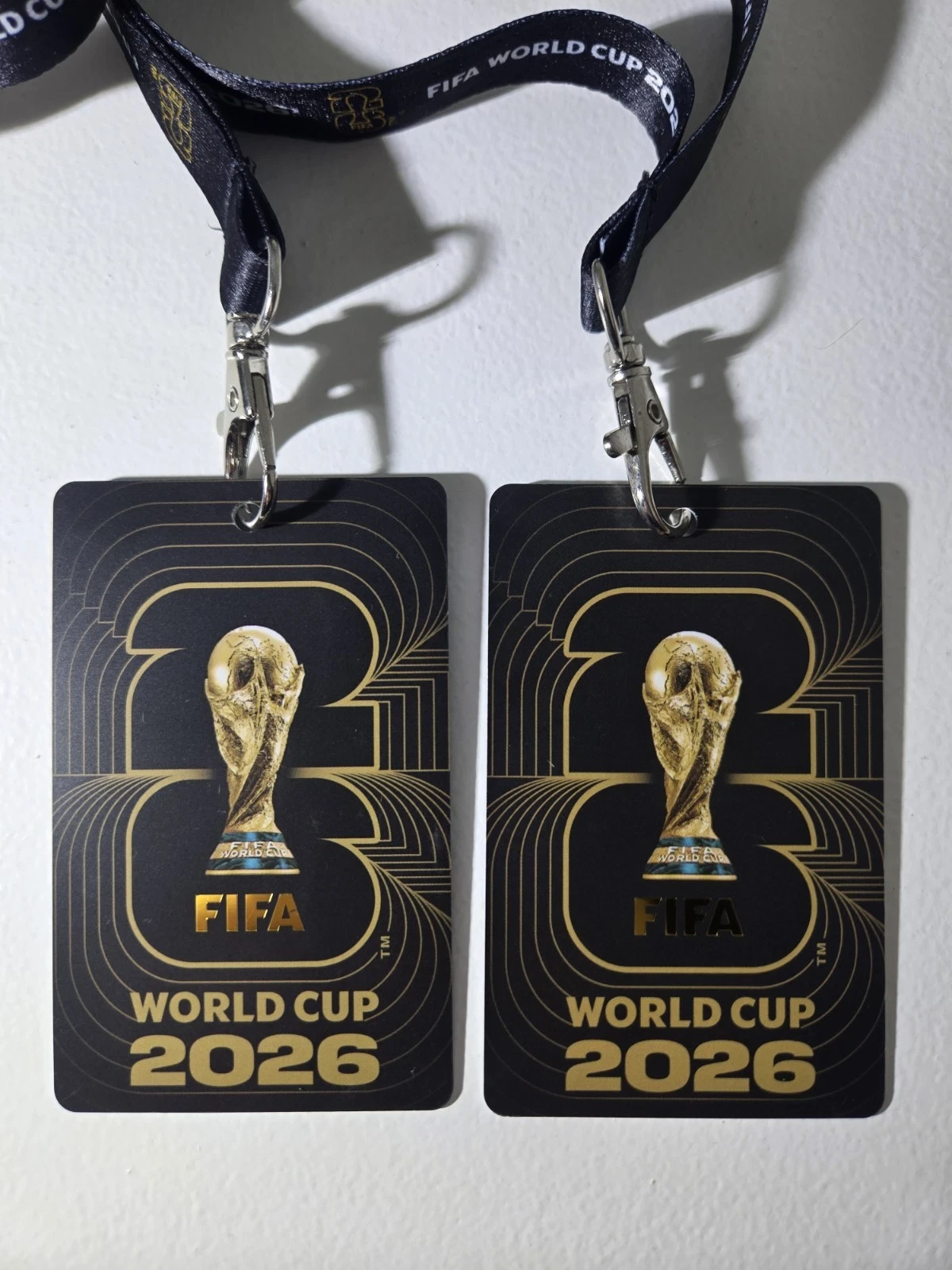 *2* x FIFA Fan Cards & Lanyards ( Set of 2 ) - photo 3