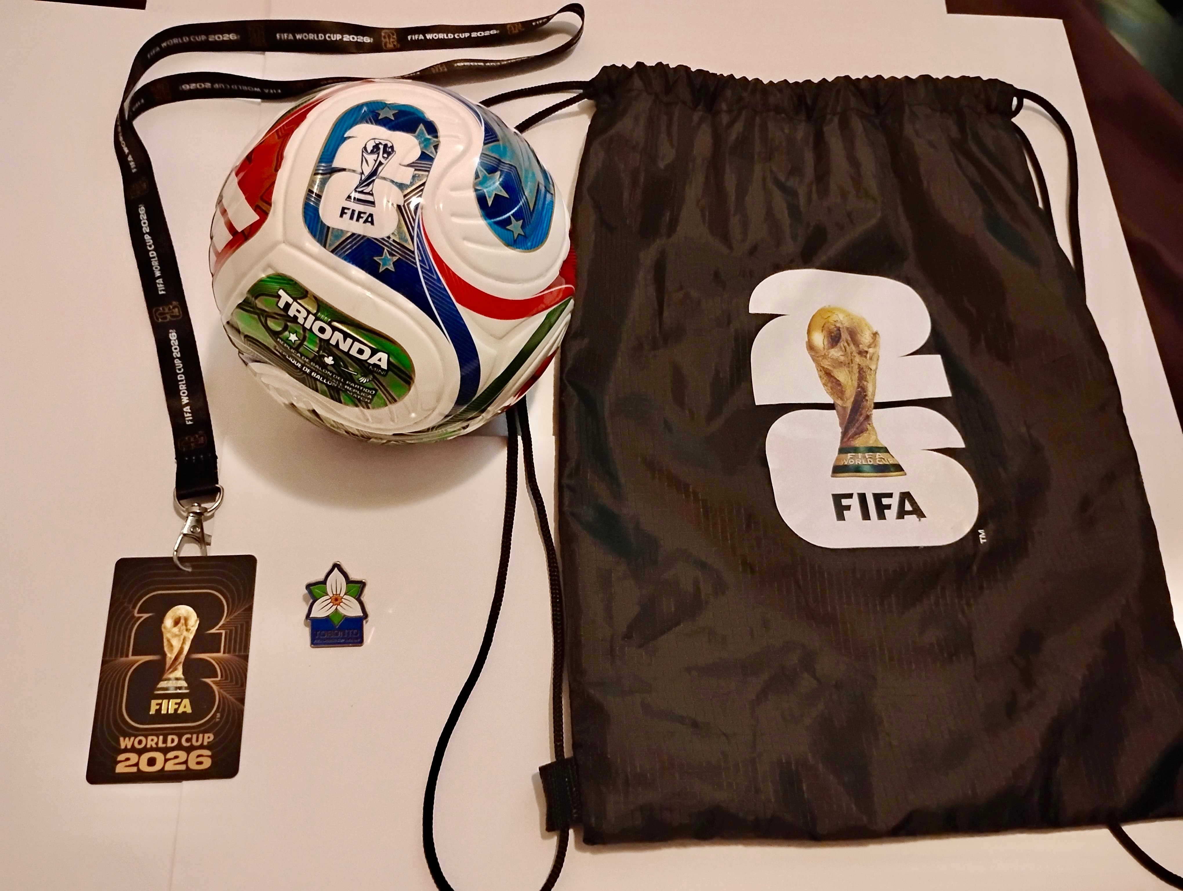 Official Fifa World Cup 2026 Swag Bag ( ALL 4 ITEMS )