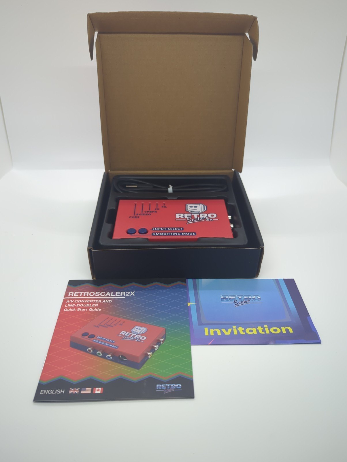 RetroScaler2x AV / Component to HDMI Video Converter (Zero Lag) - photo 3