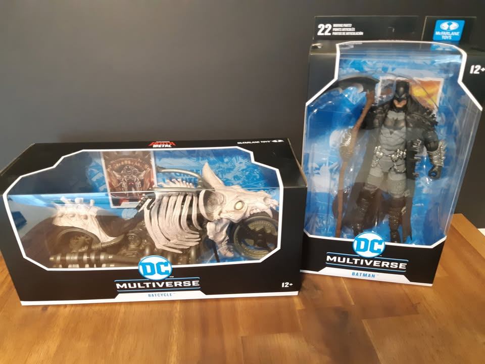 DC MULTIVERSE McFarlane BATMAN Dark Knights : Death Metal Bundle
