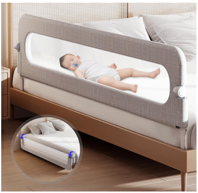 YYAMEA 78" Baby Bed Rails Guard