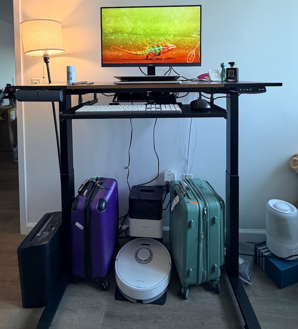 Dual Motor Standing Desk with Keyboard Tray - photo 2