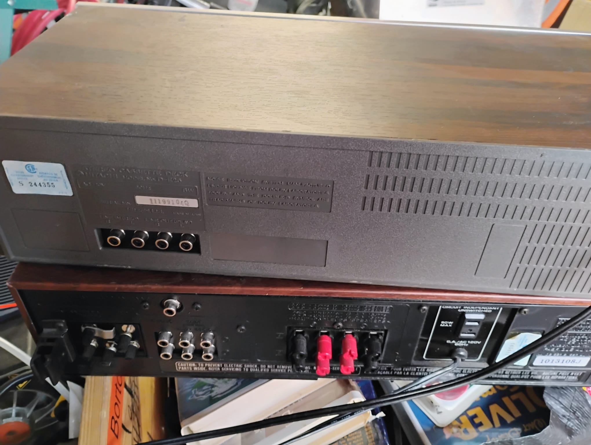 HITACHI AM-FM STEREO RECEIVER SR-5010 & STEREO CASSETTE - photo 5