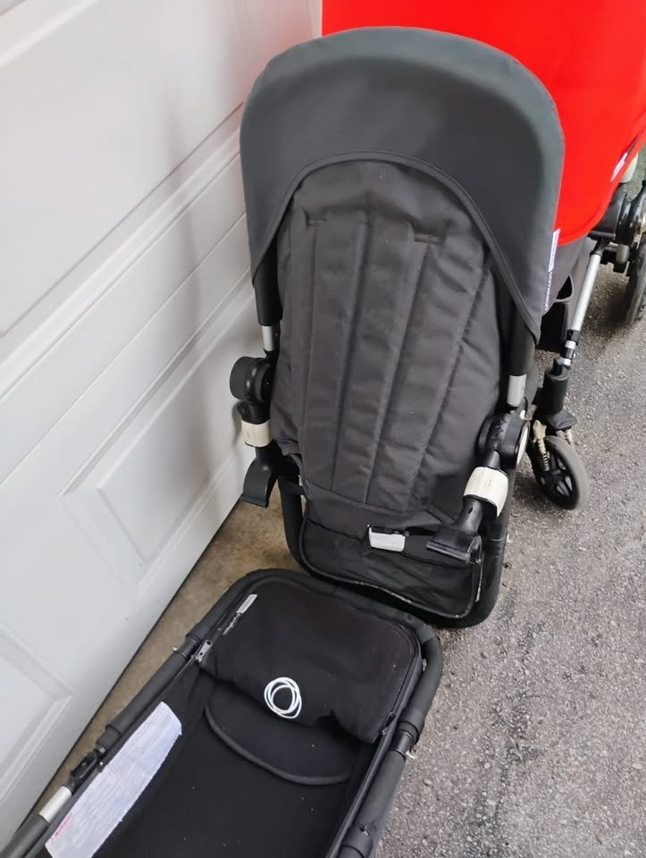Bugaboo Cameleon  Orange Travel System Stroller w/ 3 Extra Parts - photo 4