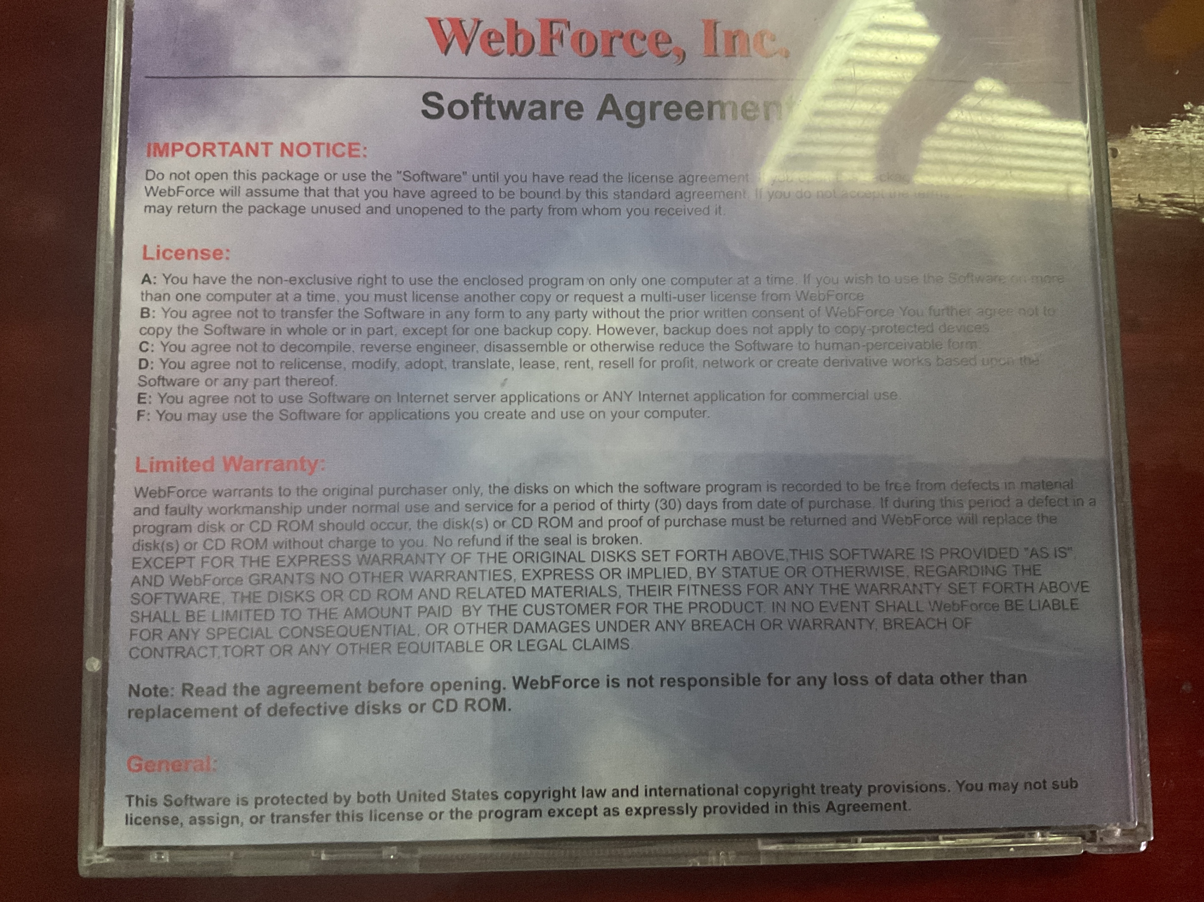 WebForce Universal Translator Software CD-ROM v2.1 - photo 2