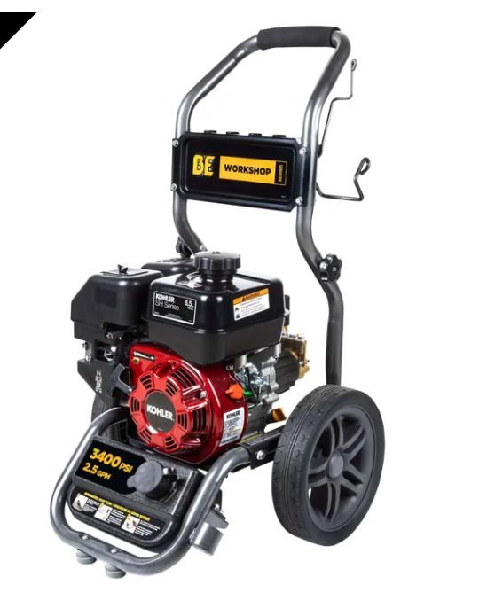 3,400 PSI - 2.5 GPM Gas Pressure Washer