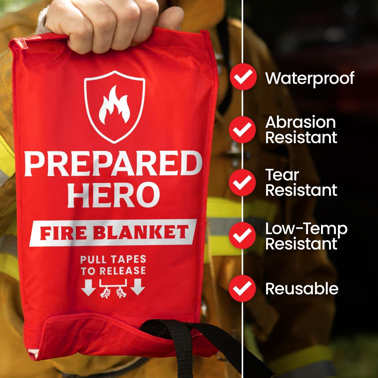 Prepared Hero Emergency Fire Blanket - 1 Pack - photo 4