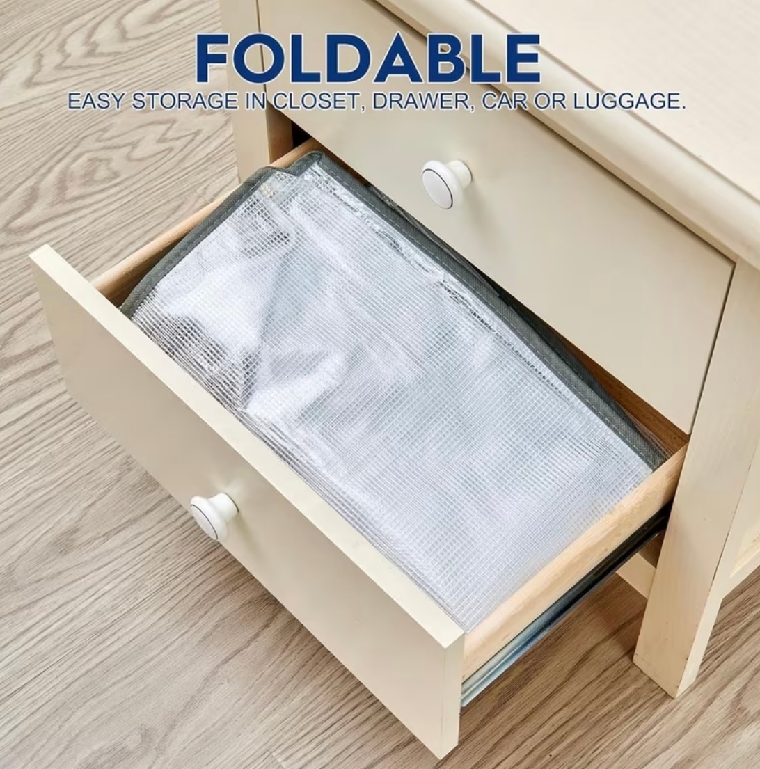 Clear transparent Storage Bag 80L Waterproof Foldable Organizer - photo 5