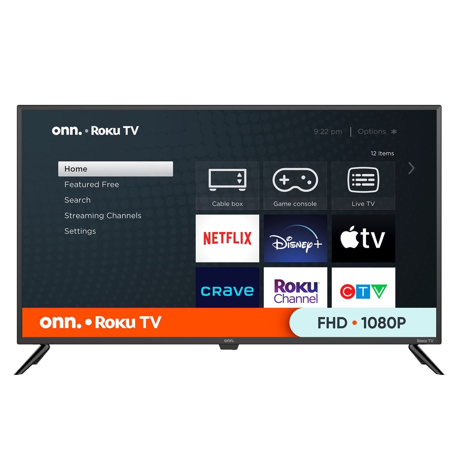 onn 42" 1080p Roku Smart TV + Govee Camera-Sync Backlight - photo 5