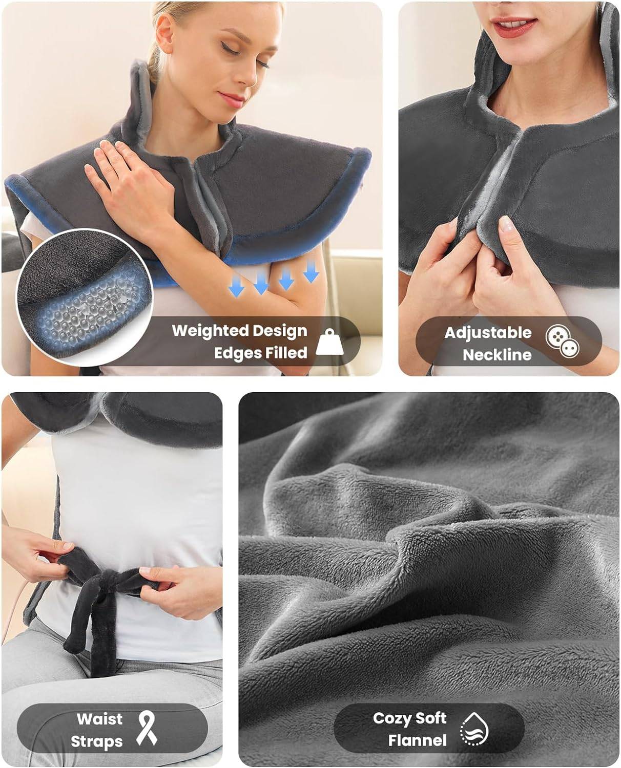 Bob & Brad Electric Weighted Heating Pad / Vest (Far Infrared) - photo 5