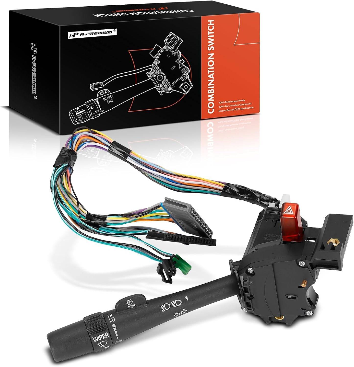 A-Premium Turn Signal Switch, Headlight Dimmer, Windshield Wiper
