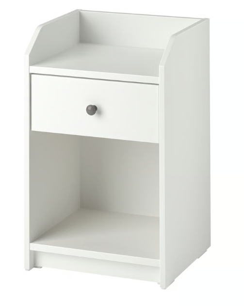 White Nightstand / bedside table (Brand new)