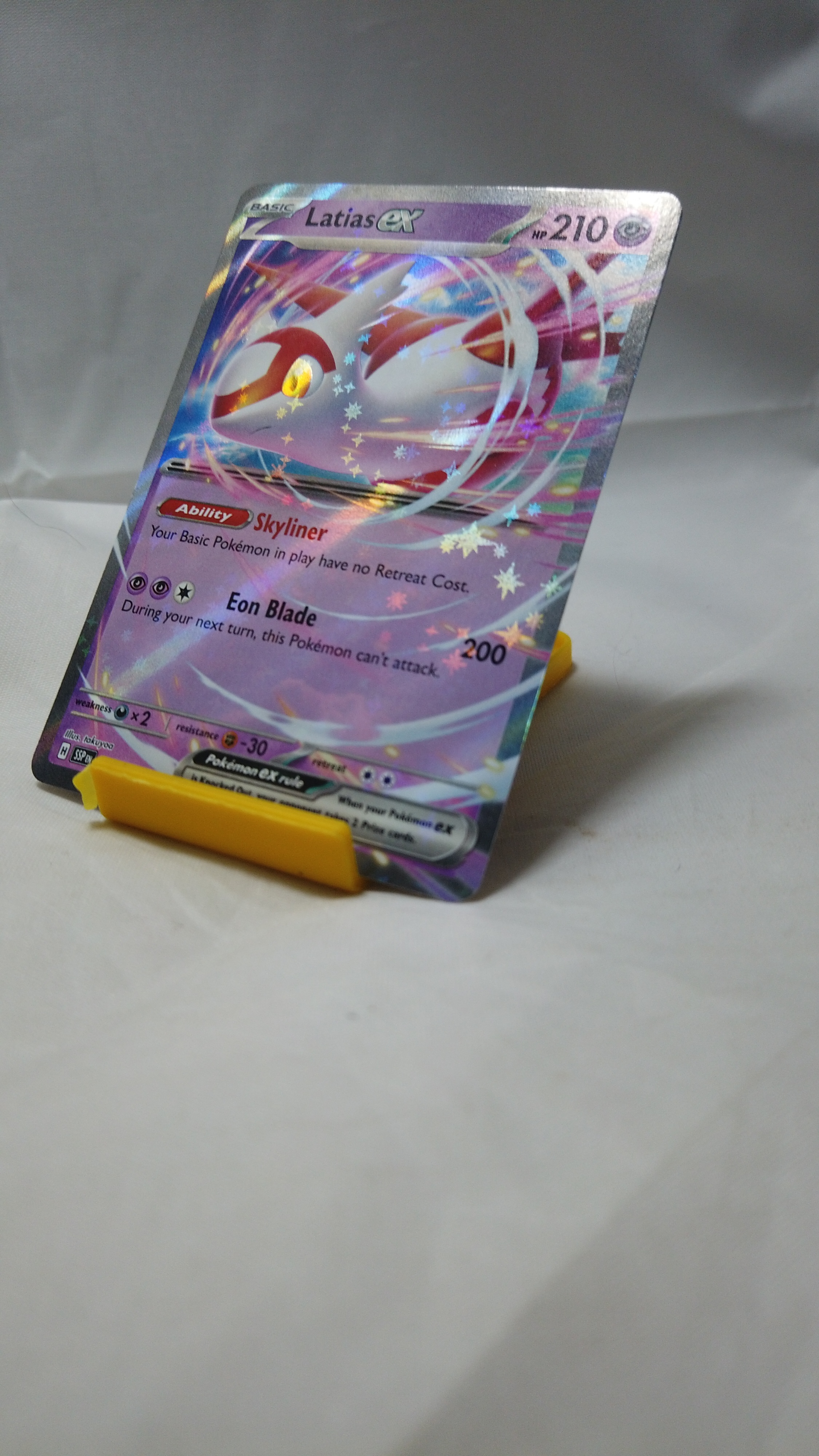 Pokemon Latias ex 076/191 Surging Sparks Double Rare NM - photo 3