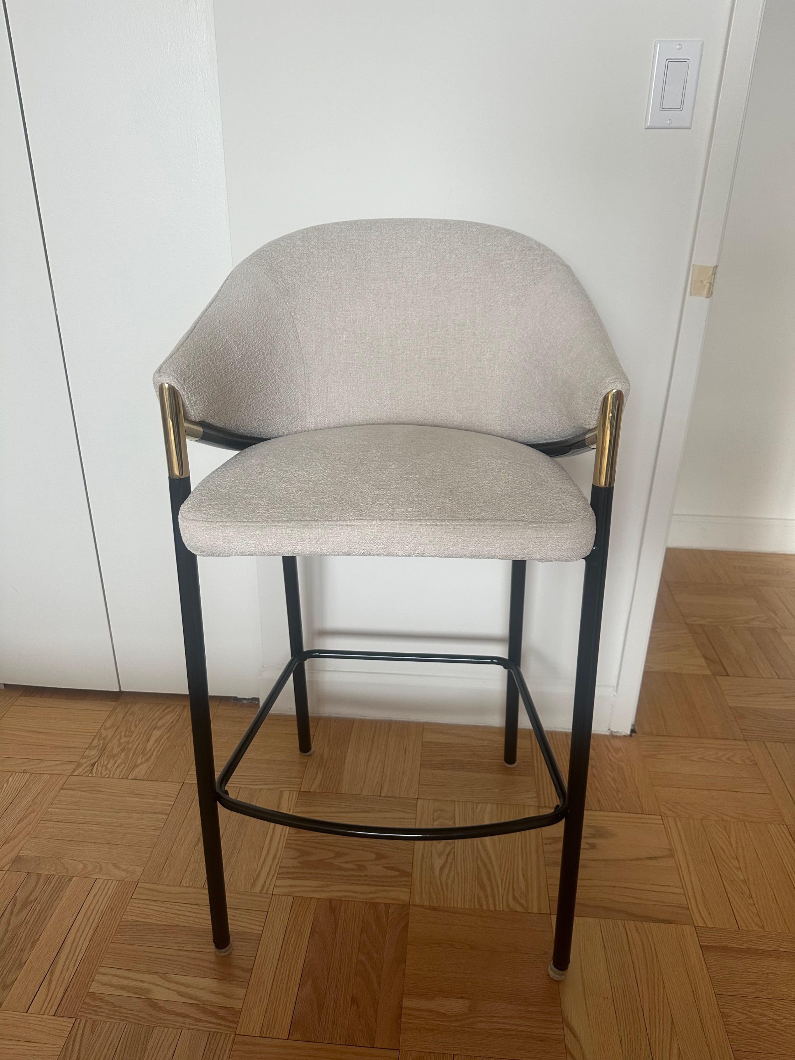 Wayfair Natural Fabric Stools (set 2)