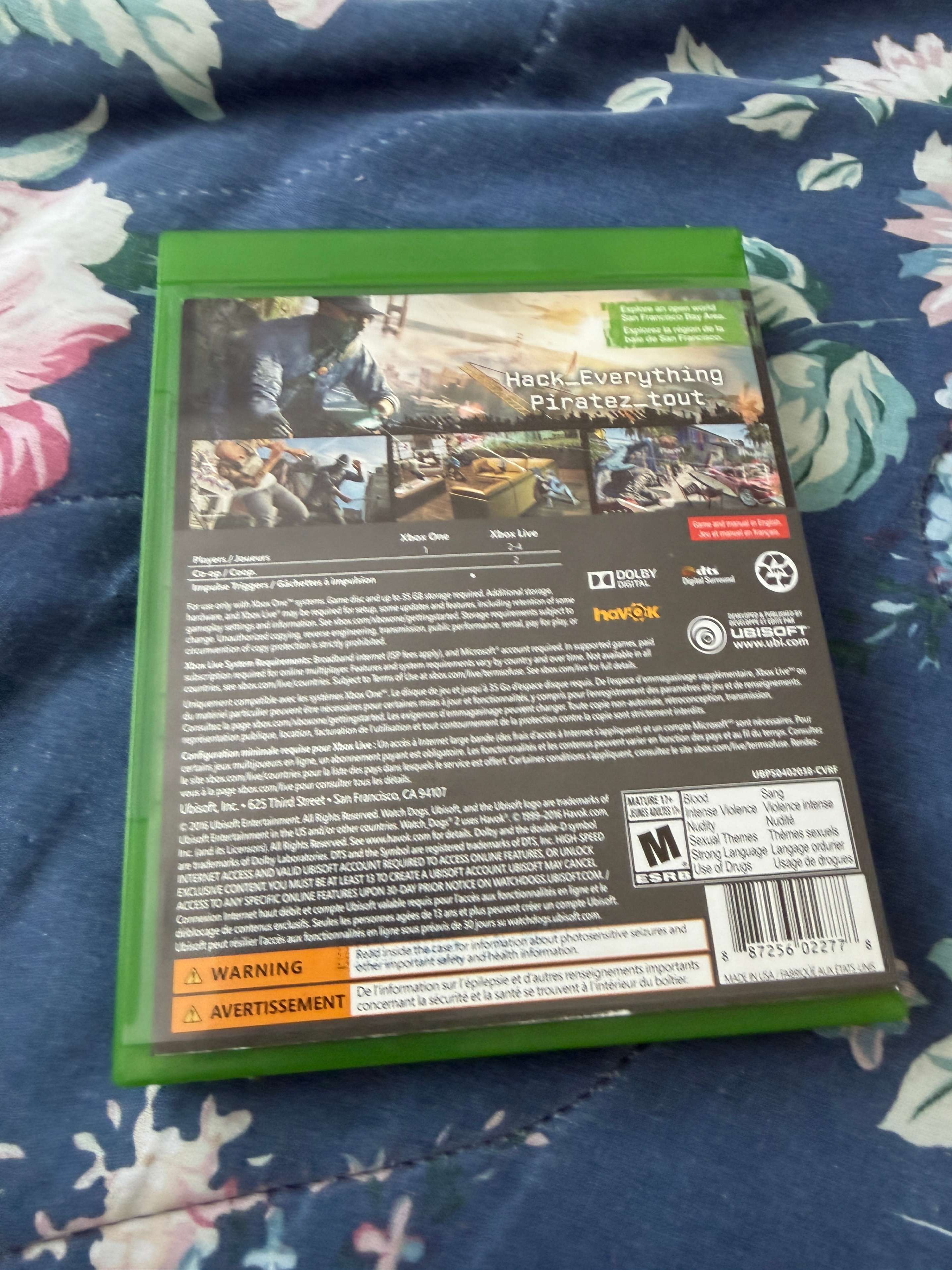 Watch Dogs 2 Video Game for Xbox One - photo 2