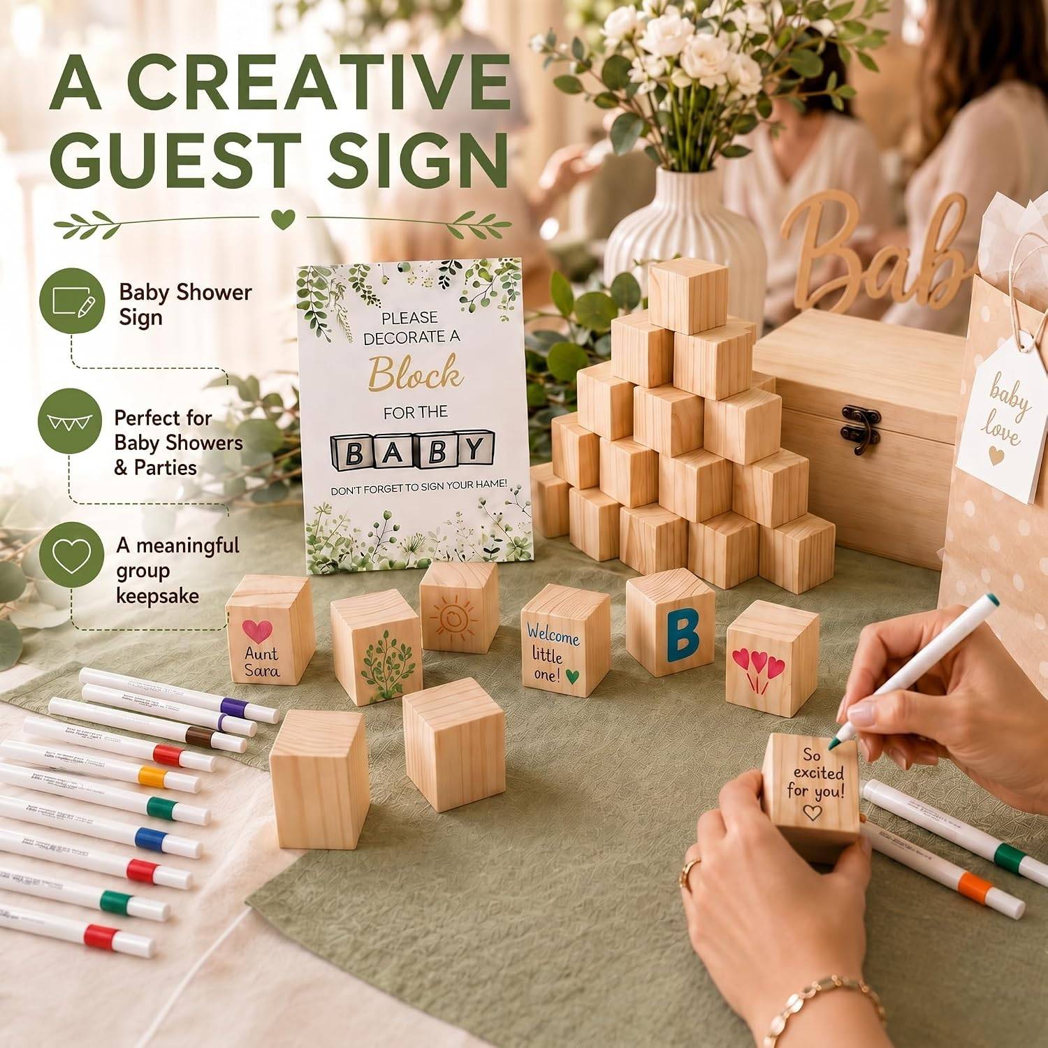 103 Pcs Baby Shower Games Sign Kit - photo 5
