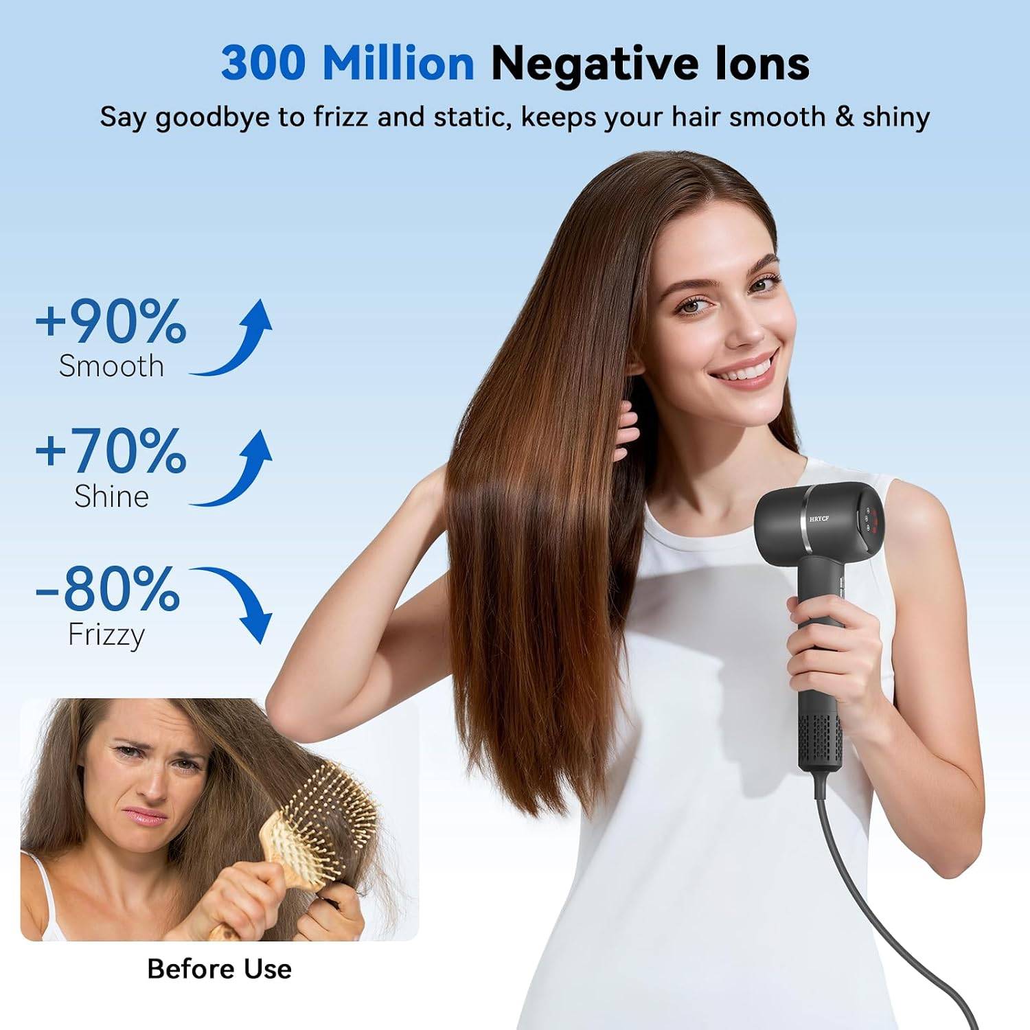 Professional Ionic Hair Dryer Diffuser Smoothing Nozzle - photo 4