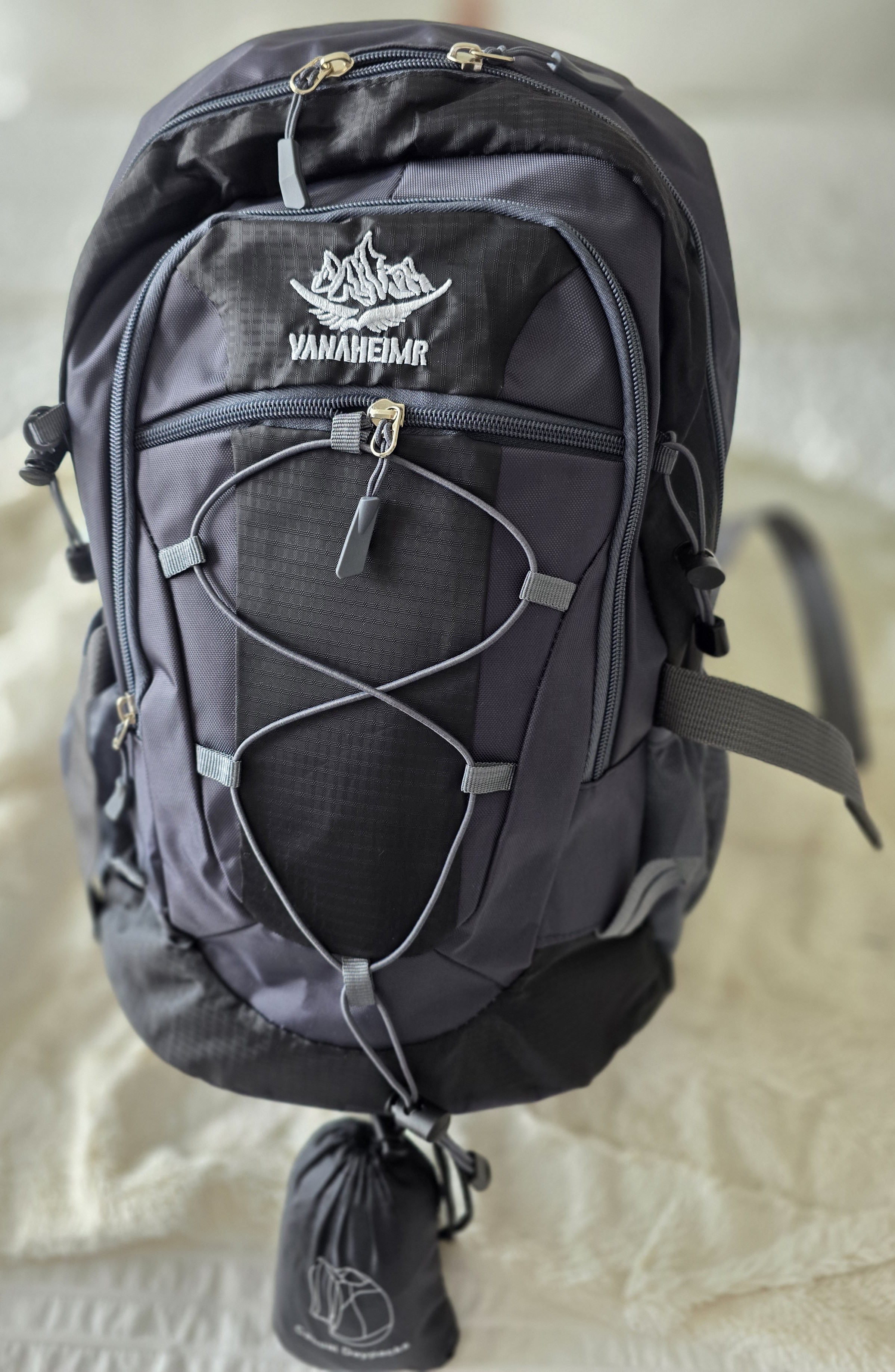 Black Large Capacity Two (2) Piece Backpack/Daypack-BRAND NEW - photo 2