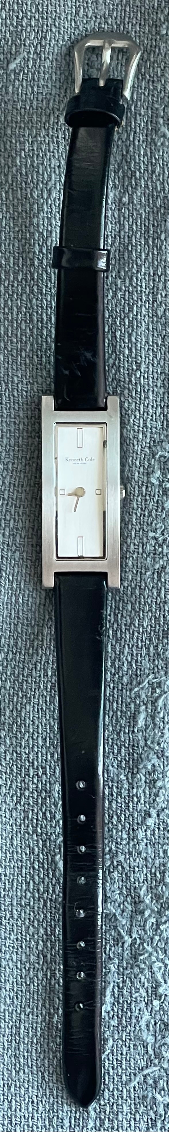 Kenneth Cole Slim Tank Watch KC2104 (Needs Battery) - photo 3
