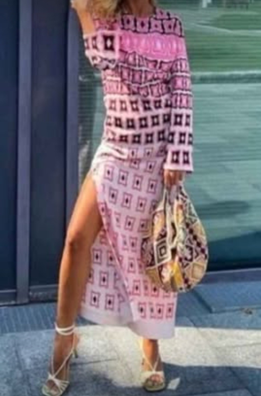 Zara Geomatric Dress
