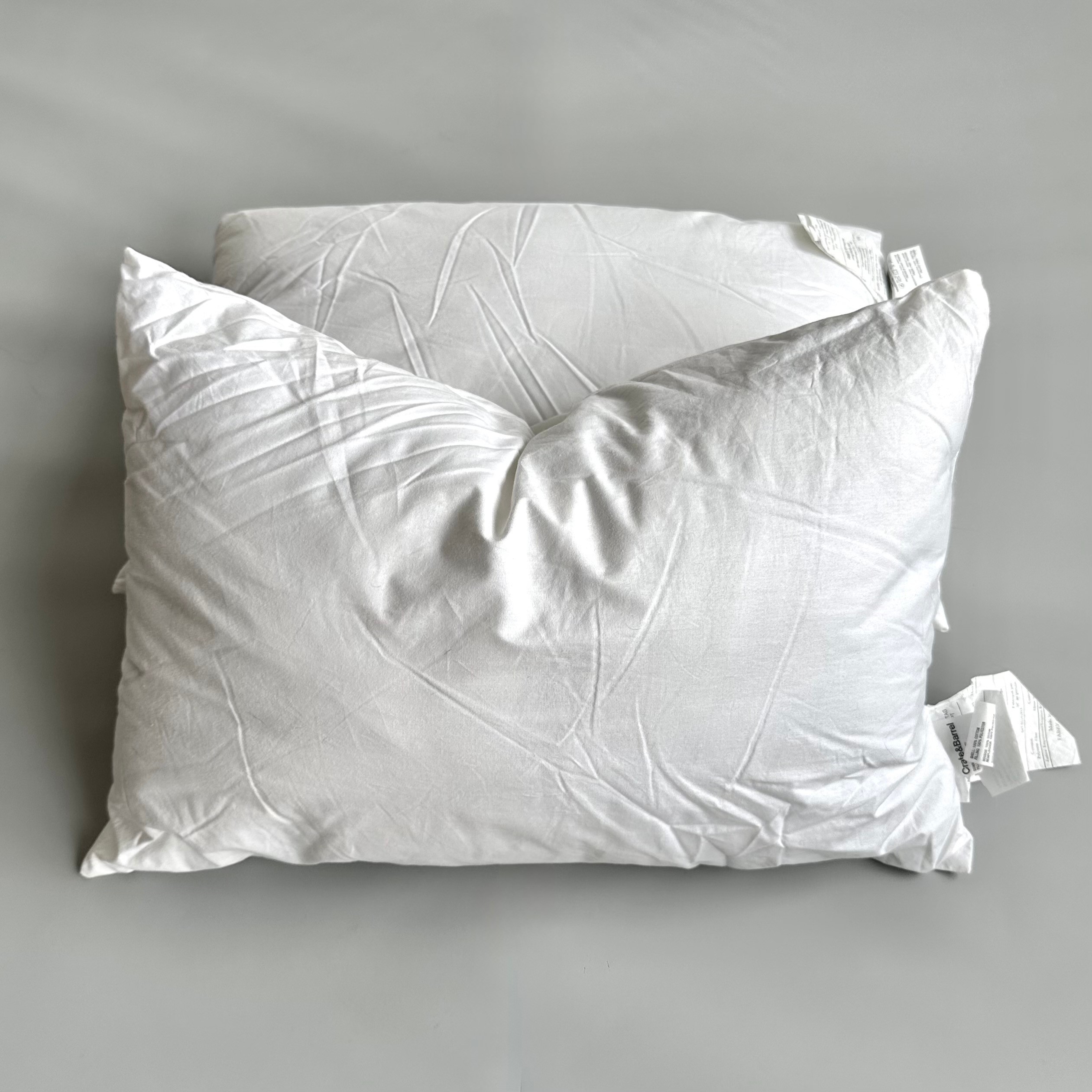 CB2 Down-Alternative Throw Pillow Inserts 22x15
