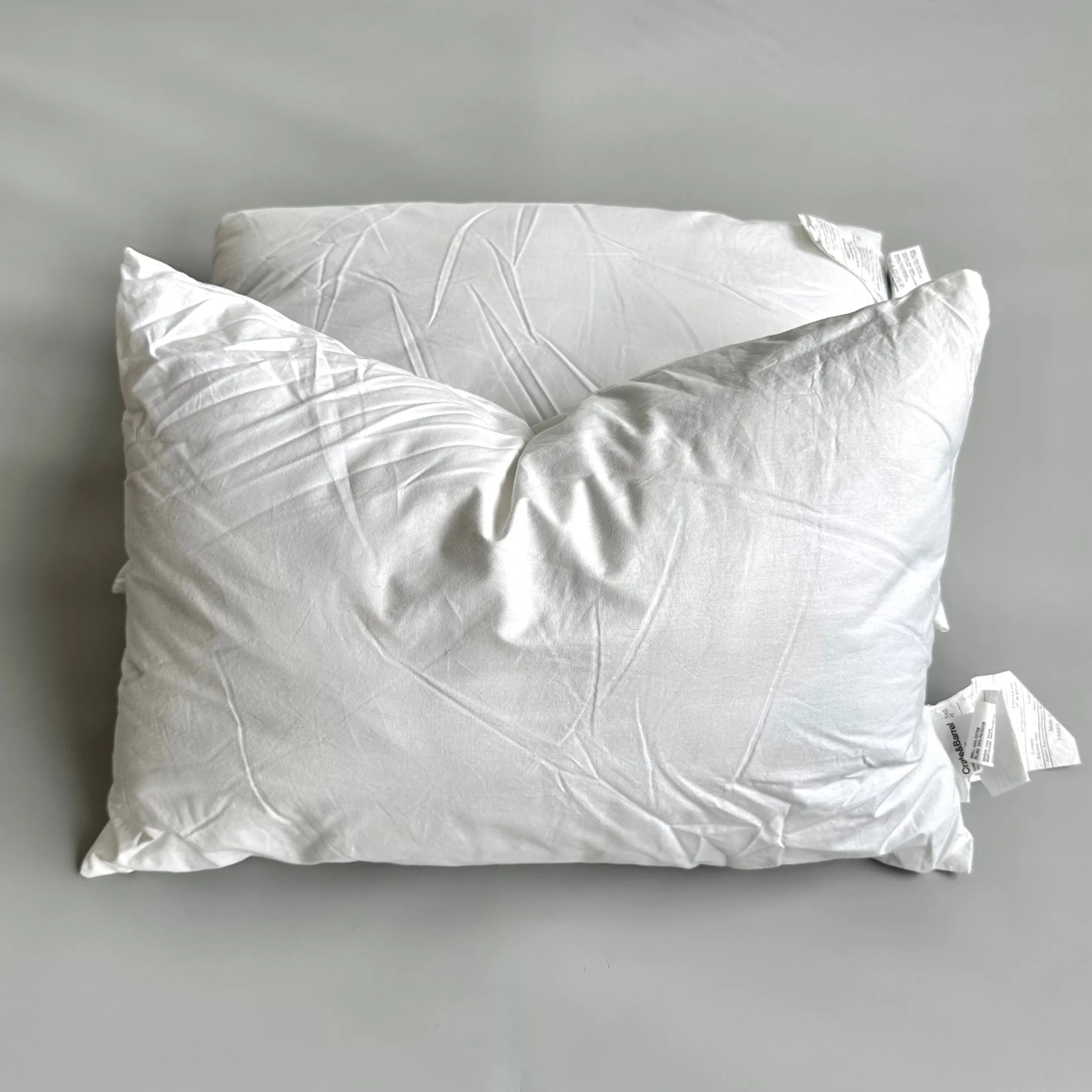 CB2 Down-Alternative Throw Pillow Inserts 22x15