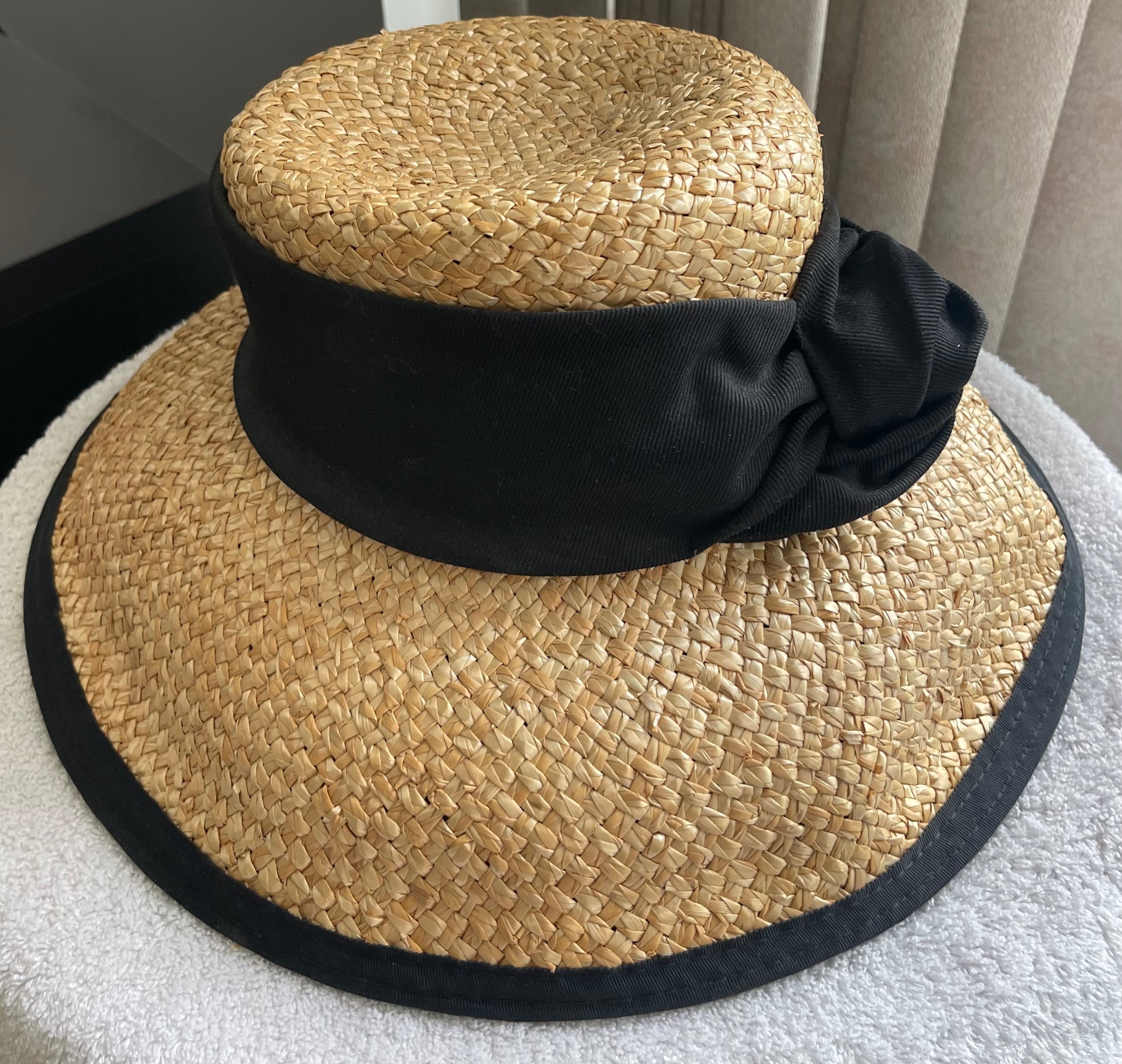 Luxury Eric Javits USA Wide Brim Squishee Sun Hat - photo 2