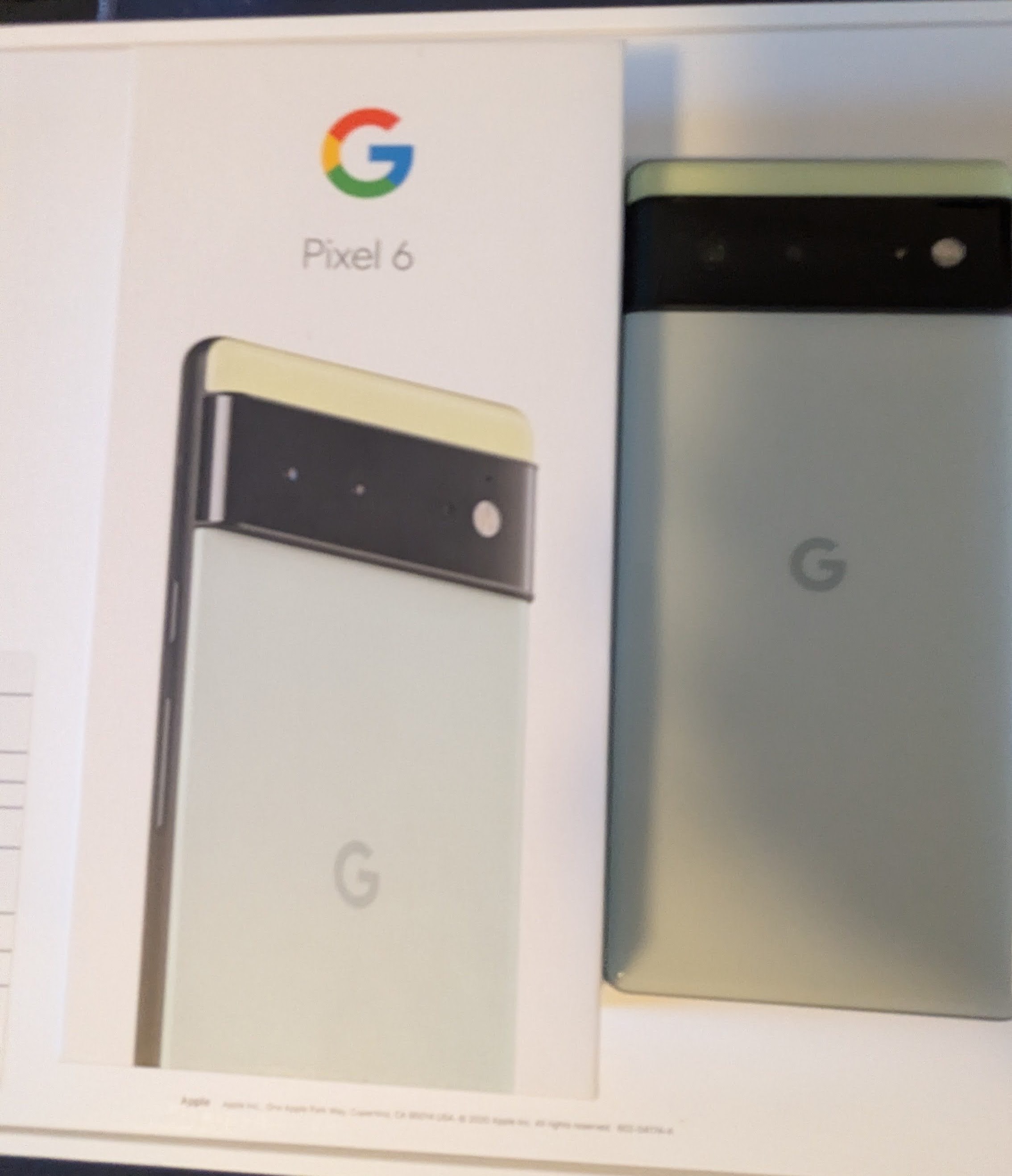 Pixel 6 128 GB Foam Green - photo 3