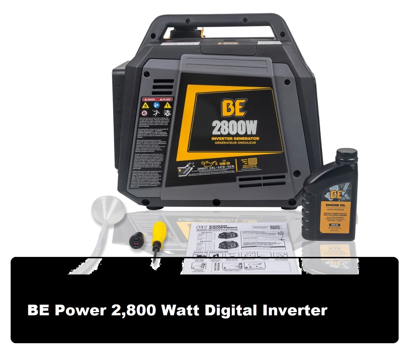BE Power 2,800 Watt Digital Inverter - photo 2