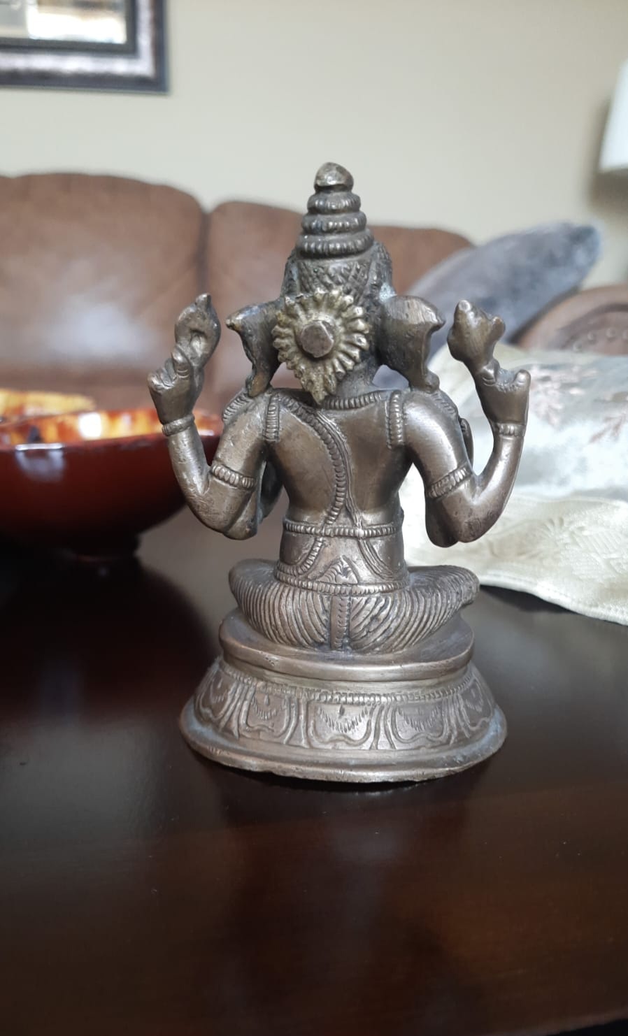 Antique Bronze Ganesha Statue - photo 4