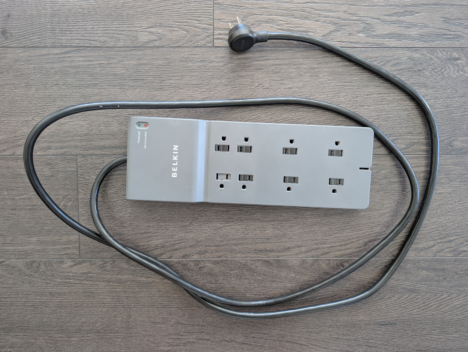 Belkin 8-port 1800W power strip extension cord