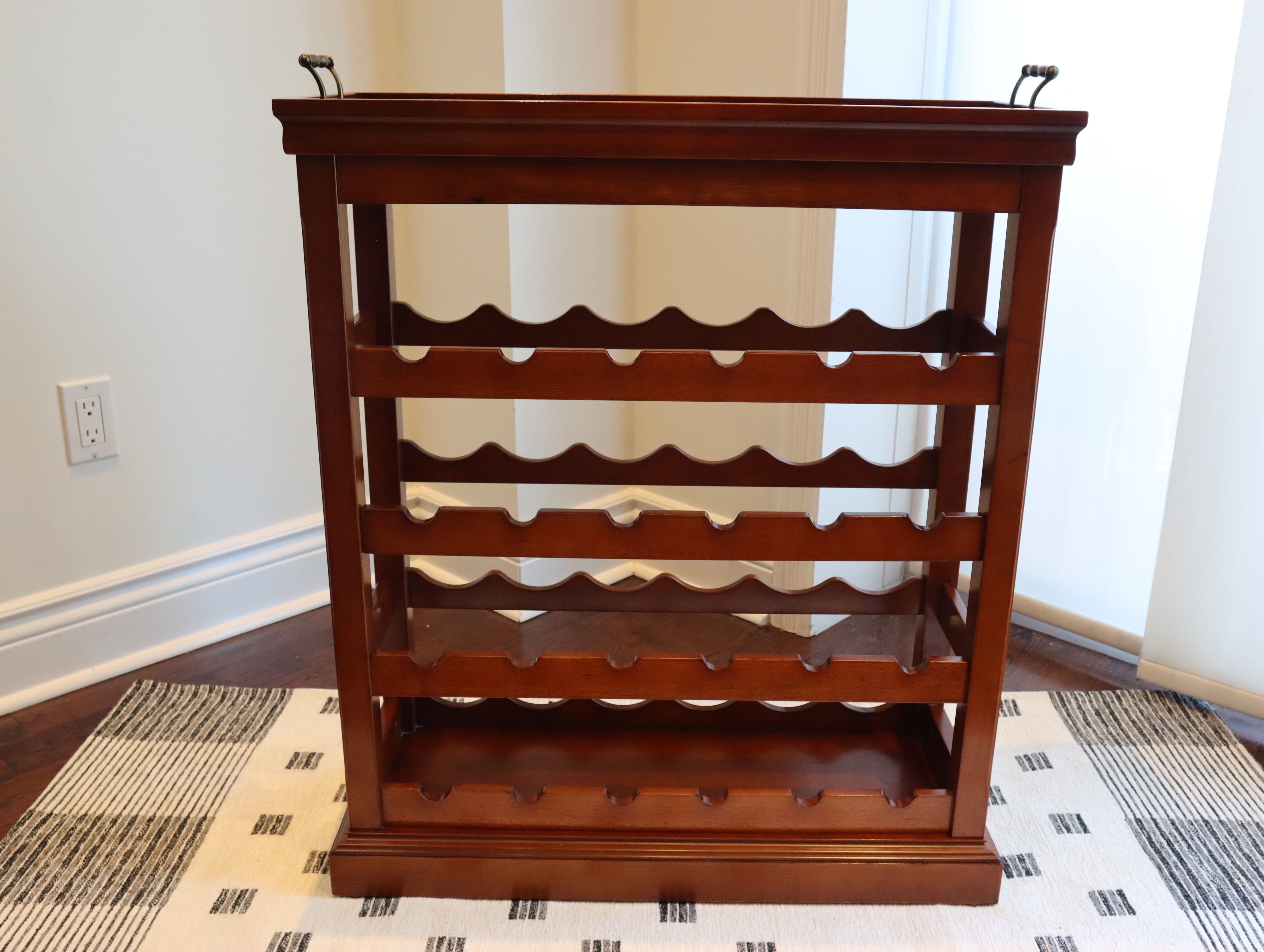 Bombay Furniture Co. Wine Rack with Removeable Tray - photo 3