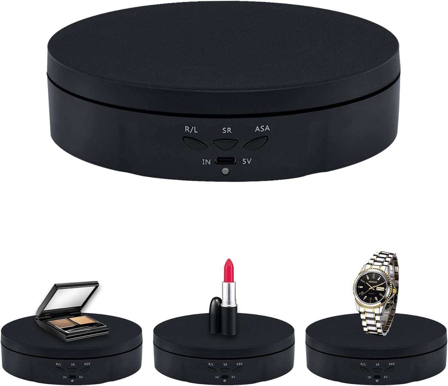 McBazel 360° Rotating Display Stand XR138 - Black