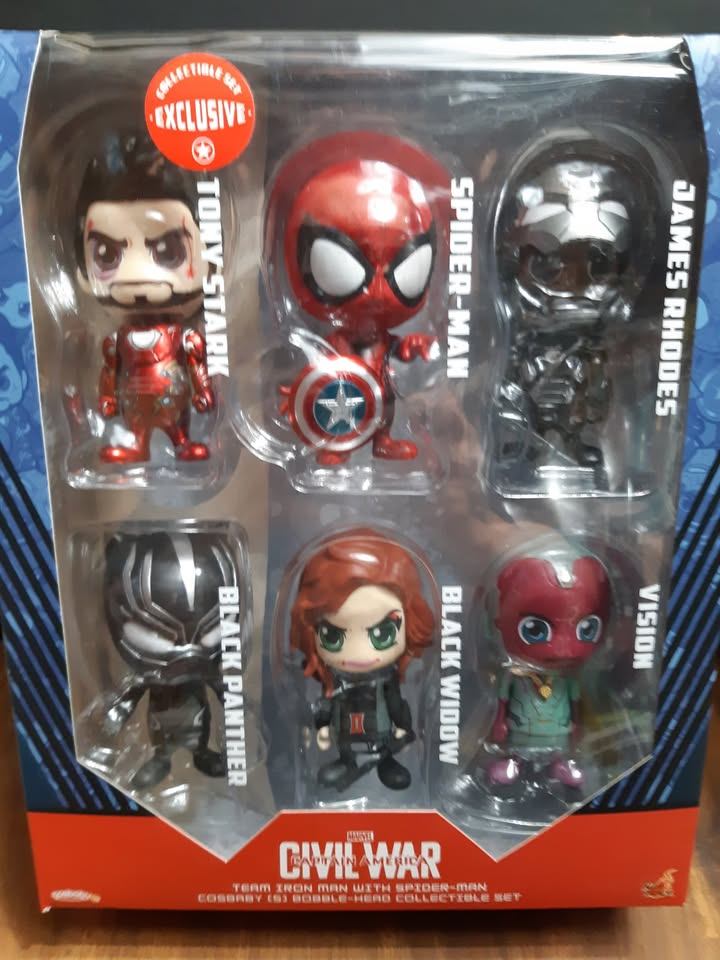Hot Toys Cosbaby Civil War Cosbaby 11 Set Iron Man v. Cap - photo 5