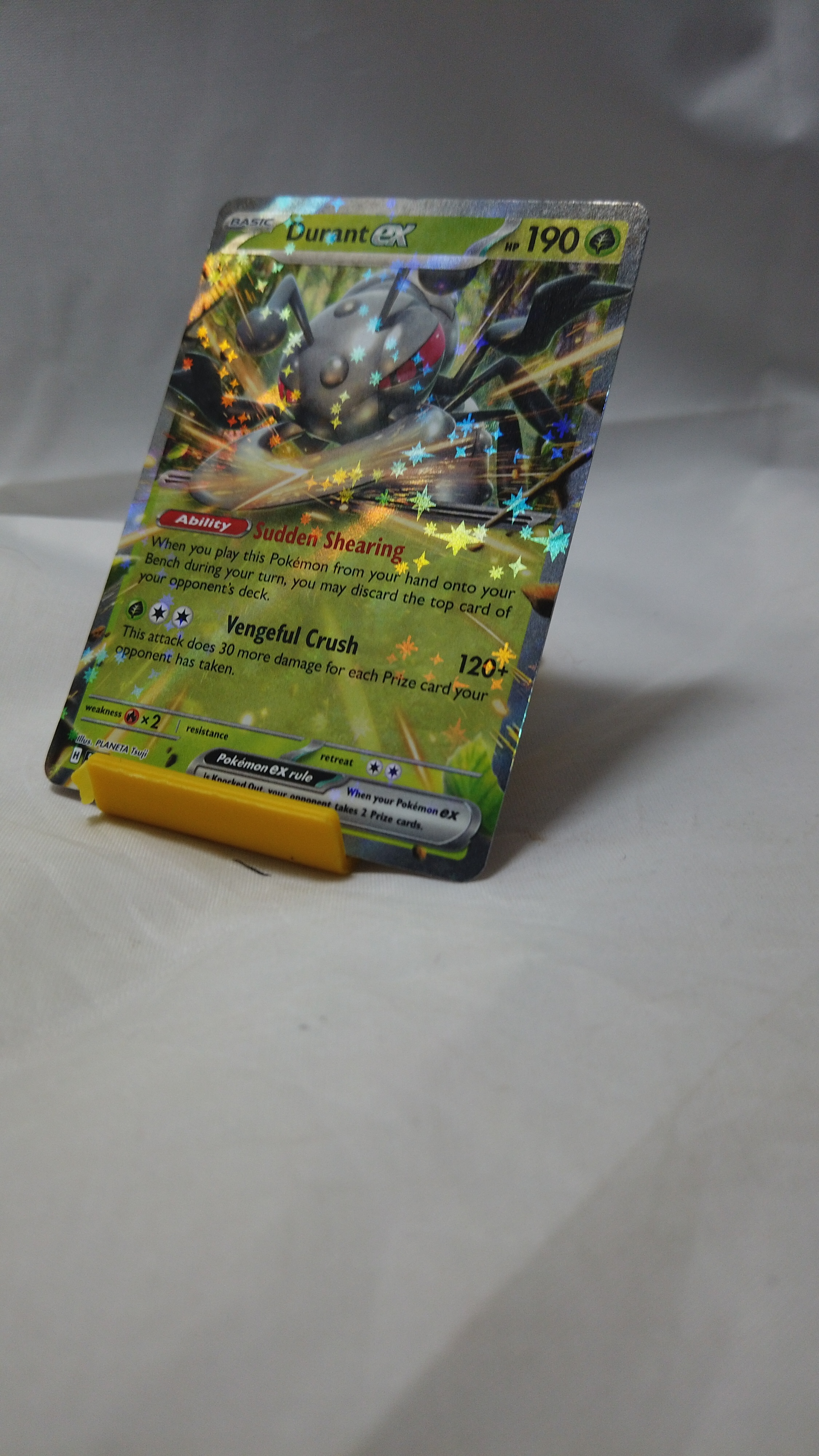 Pokemon Durant ex 004/191 Surging Sparks Double Rare LP - photo 3