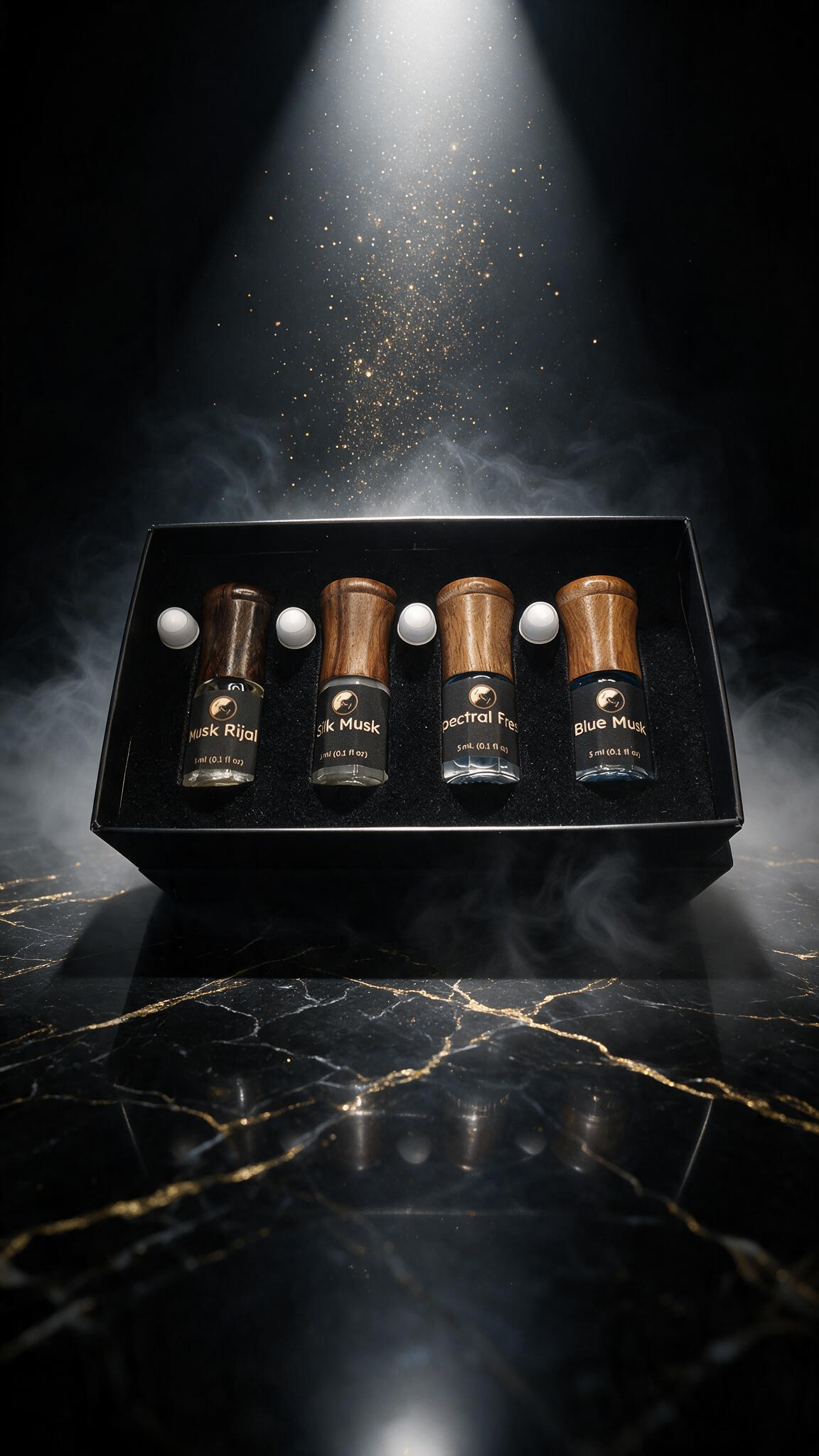 Heritage Attar Discovery Set — 4 Perfume Oils (4 x 3ml)