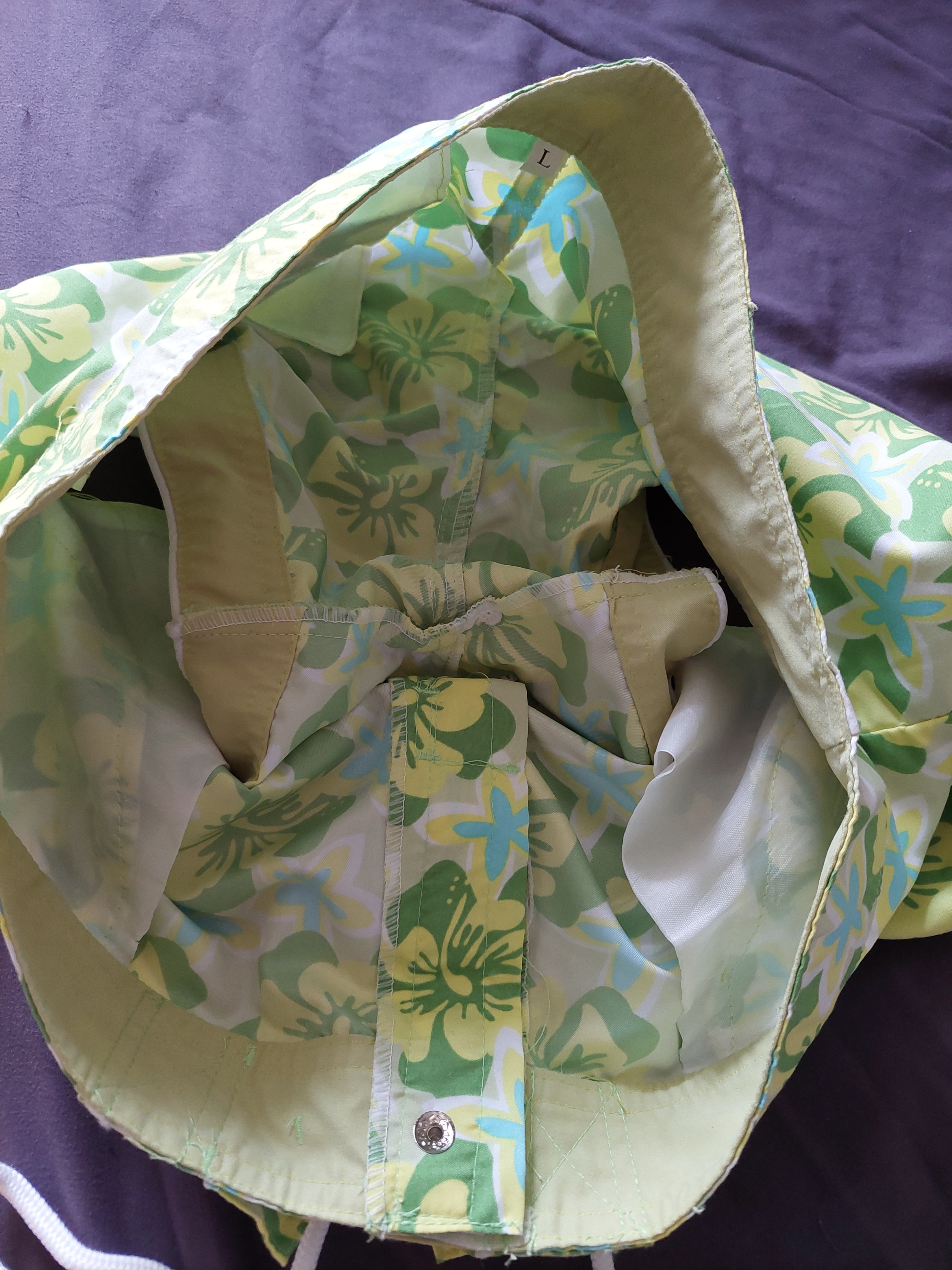 Women's Green Floral Beach Swim Board Shorts - photo 5