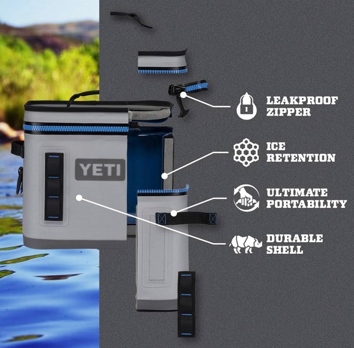 YETI Hopper Flip 18 Portable Soft Cooler - photo 3